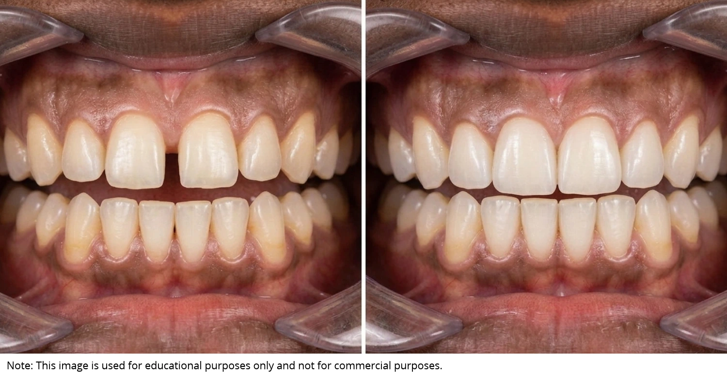 Invisalign Before and After Crowding inblog